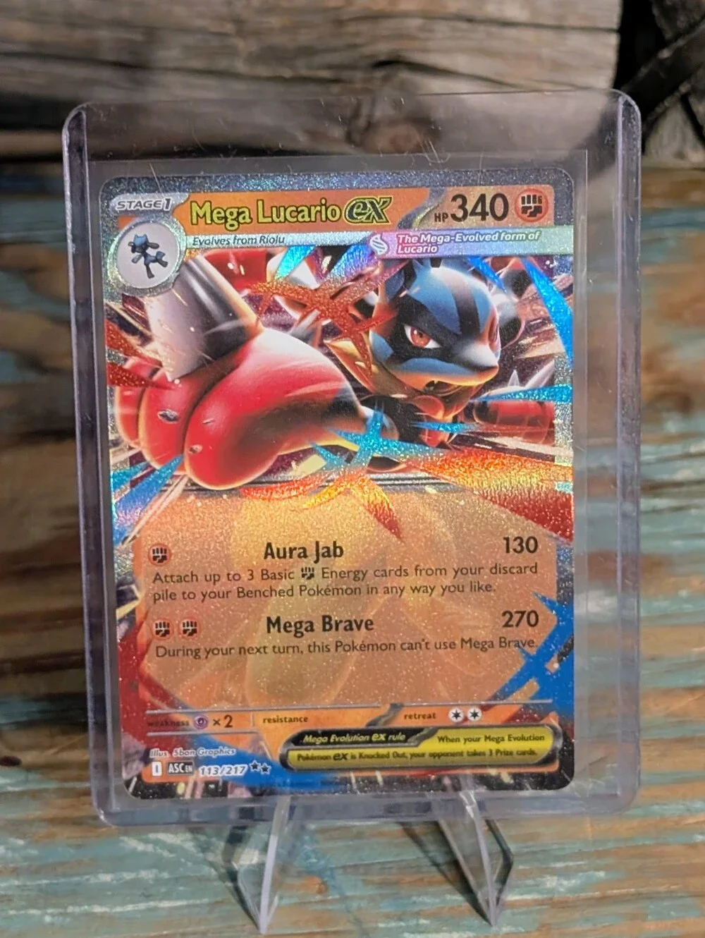 Pokemon Ascended Heroes Ex & Promo Card 4 Card Bundle